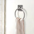Hand Hammered Metal 7 inch Round Bath Towel Holder Ring
